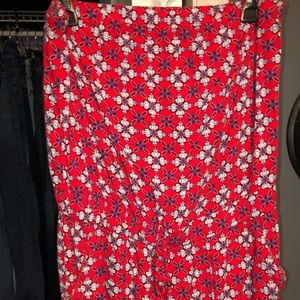 Red white and blue romper